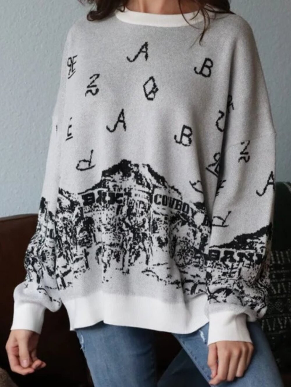 2 Fly Co Women's Sweater Fly Co Women's Sweater Size 2X